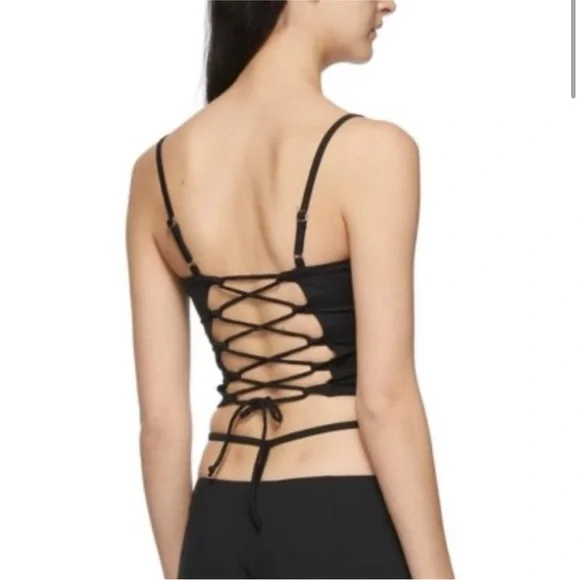 MIAOU Venus Corset Top in black SIZE S great condition worn once - Picture 2 of 4